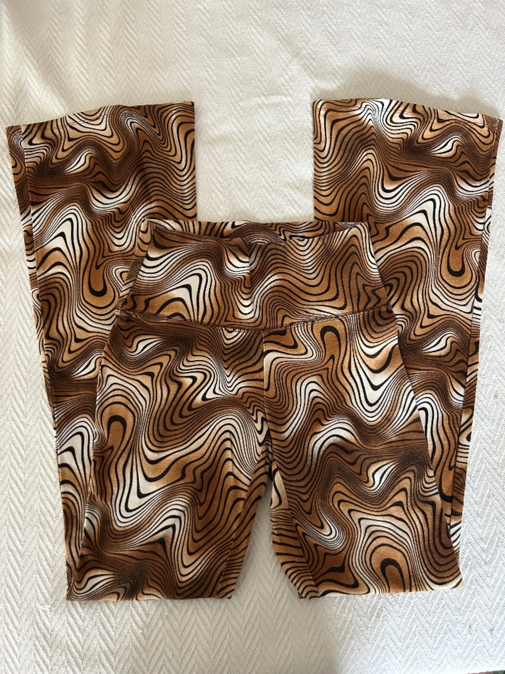 Retro Swirl Yoga Pants